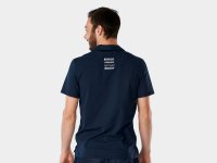 Santini Shirt Santini Trek-Segafredo Polo Men's S Navy
