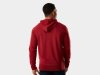 Trek Oberteil Trek Fun Badge Full Zip Hoodie M Dark Red