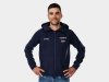 Santini Jacke Santini Trek-Segafredo Hoodie S Dark Blue