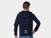 Santini Jacke Santini Trek-Segafredo Hoodie S Dark Blue