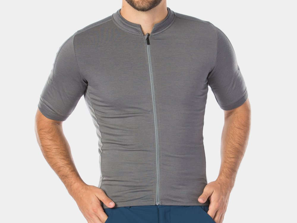 Bontrager Jersey Adventure Wool X-Small Pewter